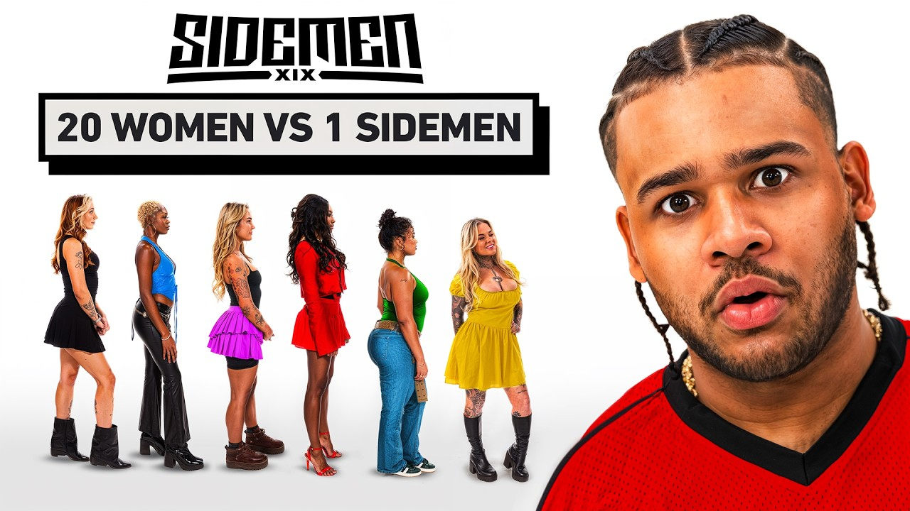 20 WOMEN VS 1 SIDEMEN FANUM EDITION