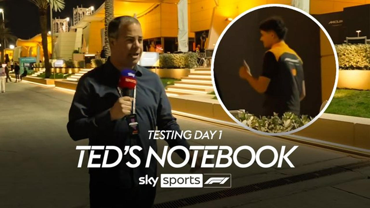 Teds Testing Notebook  Bahrain Bahrain International Circuit Sakhir  Day 1