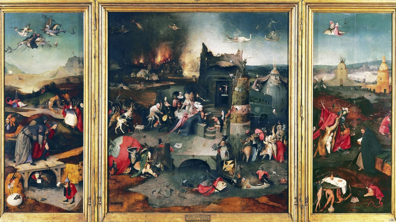 Temptations of St Anthony 1501 Hieronymus Bosch