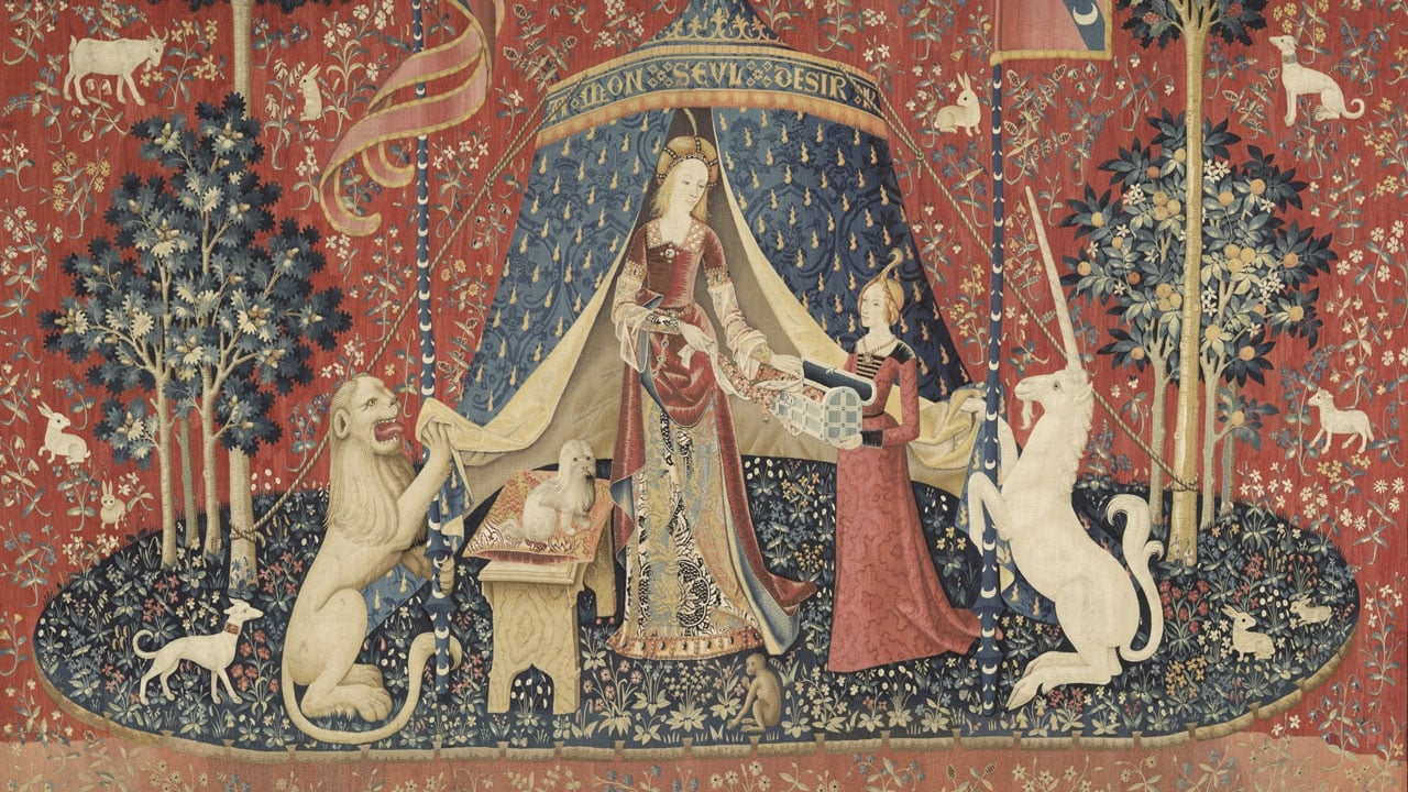 Lady and the Unicorn Circa 1500 Anonymous