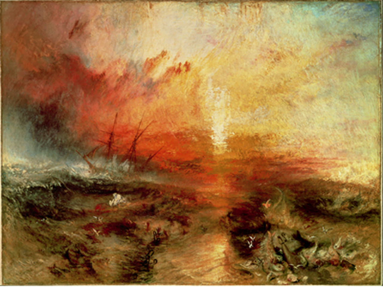 The Slave Ship 1840 JM Turner