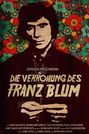 The Brutalization of Franz Blum' Poster