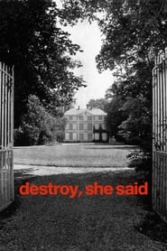 Destroy She Said' Poster