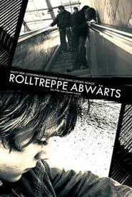 Rolltreppe abwrts' Poster