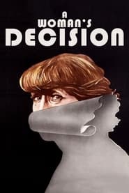 A Womans Decision' Poster