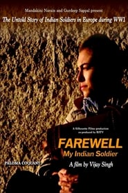 Farewell My Indian Soldier' Poster