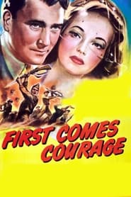 First Comes Courage' Poster