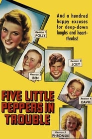 Five Little Peppers in Trouble' Poster