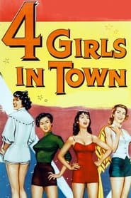 Four Girls in Town' Poster