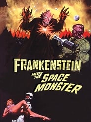 Frankenstein Meets the Space Monster' Poster
