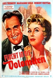 Flucht in die Dolomiten' Poster