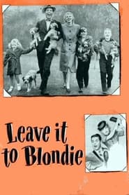 Leave It to Blondie' Poster