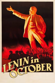 Lenin in October' Poster