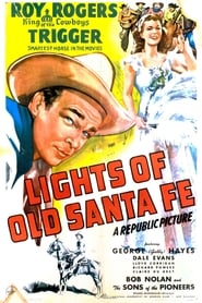 Lights of Old Santa Fe' Poster