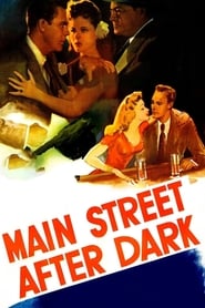 Main Street After Dark' Poster
