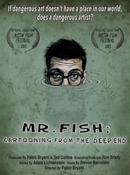 Mr Fish Cartooning from the Deep End' Poster