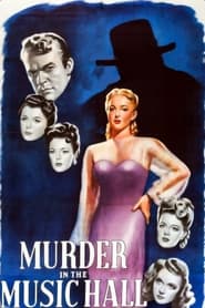 Murder in the Music Hall' Poster