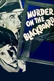 Murder on the Blackboard' Poster