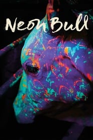 Neon Bull' Poster
