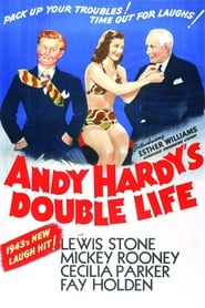 Andy Hardys Double Life' Poster
