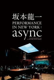 Ryuichi Sakamoto async Live at the Park Avenue Armory' Poster