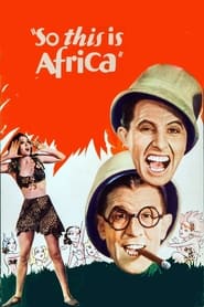 So This Is Africa' Poster