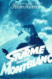 Storm Over Mont Blanc' Poster