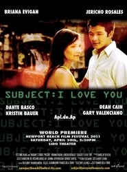 Subject I Love You' Poster