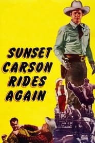 Sunset Carson Rides Again' Poster
