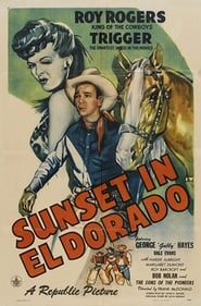 Sunset in El Dorado' Poster