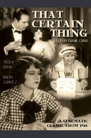 That Certain Thing' Poster