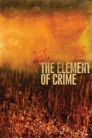 The Element of Crime' Poster