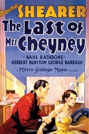 The Last of Mrs Cheyney' Poster