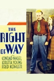 The Right of Way' Poster