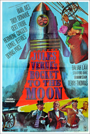 Jules Vernes Rocket to the Moon' Poster