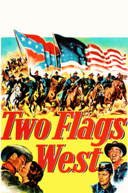 Two Flags West' Poster