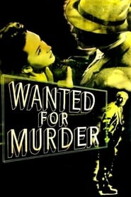 Wanted for Murder' Poster