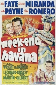 WeekEnd in Havana' Poster