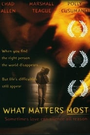 What Matters Most' Poster