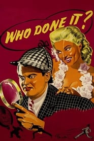 Who Done It' Poster