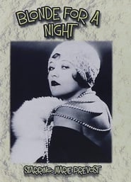 A Blonde for a Night' Poster