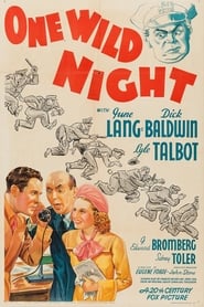 One Wild Night' Poster