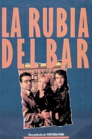 The Blonde at the Bar' Poster