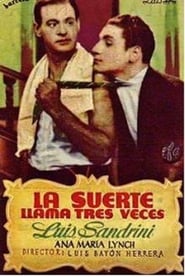 La suerte llama tres veces' Poster