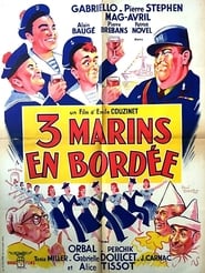 Trois marins en borde' Poster