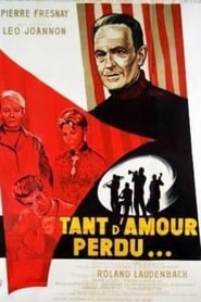 Tant damour perdu' Poster