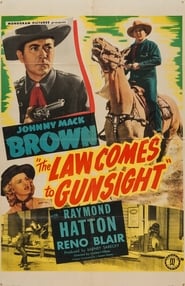 The Law Comes to Gunsight' Poster