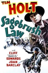 Sagebrush Law' Poster
