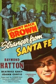 Stranger from Santa Fe' Poster