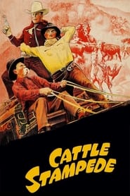 Cattle Stampede' Poster